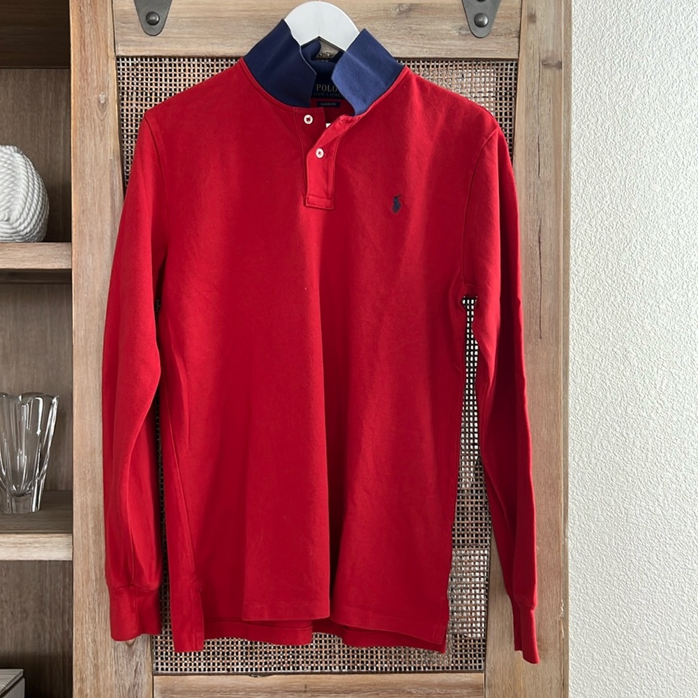 Kids Ralph Lauren Solid Iconic Mesh Polo Shirt Classic fit XL 18-20